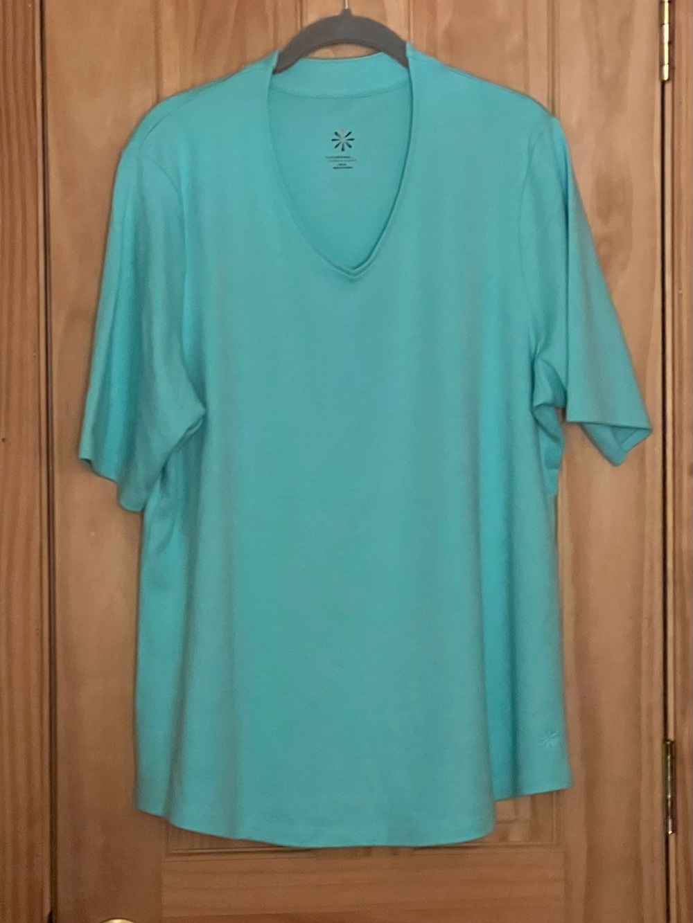 Isaac Mizrahi Live! Essentials V-Neck Elbow Sleeve Tunic XL